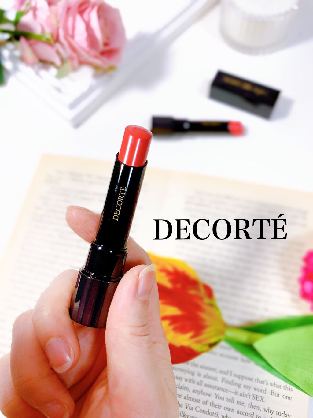 ルージュ デコルテ 20/DECORTÉ/口紅を使ったクチコミ（1枚目）