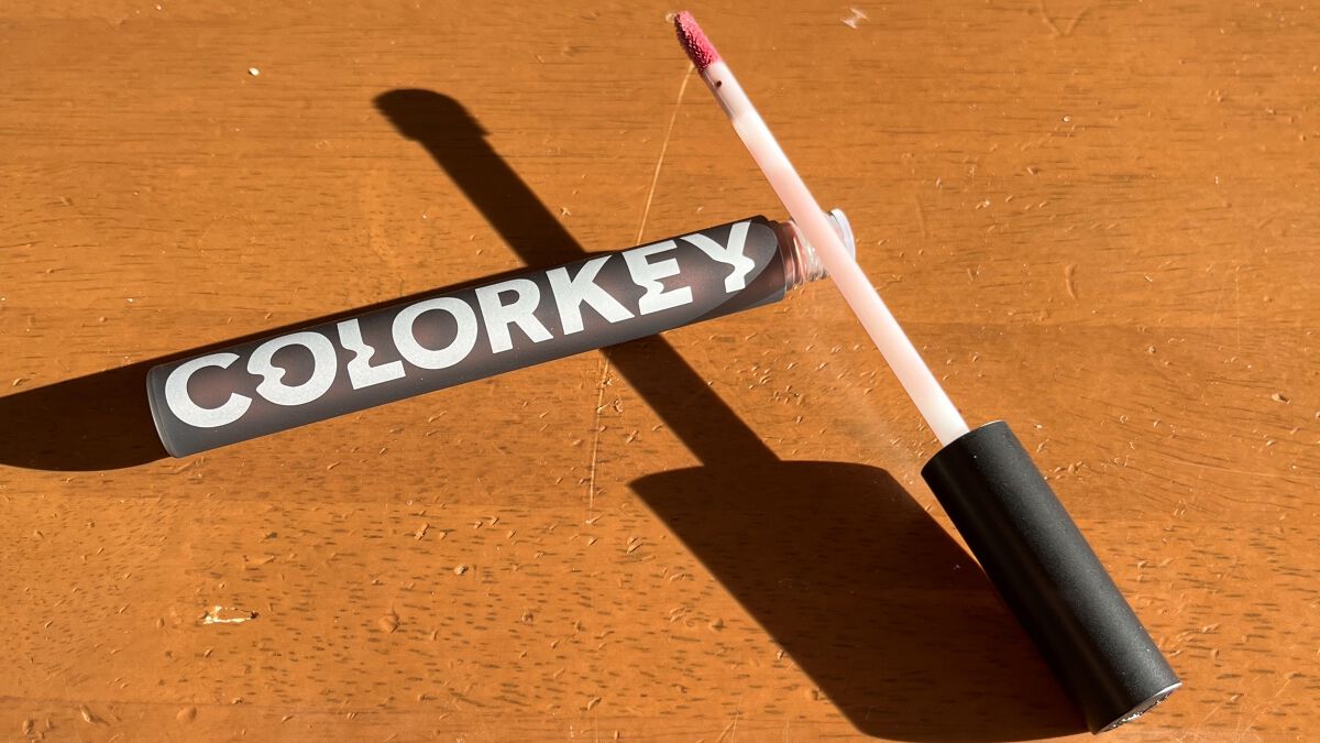 シャインミラーティント/COLORKEY/リップティントを使ったクチコミ（3枚目）