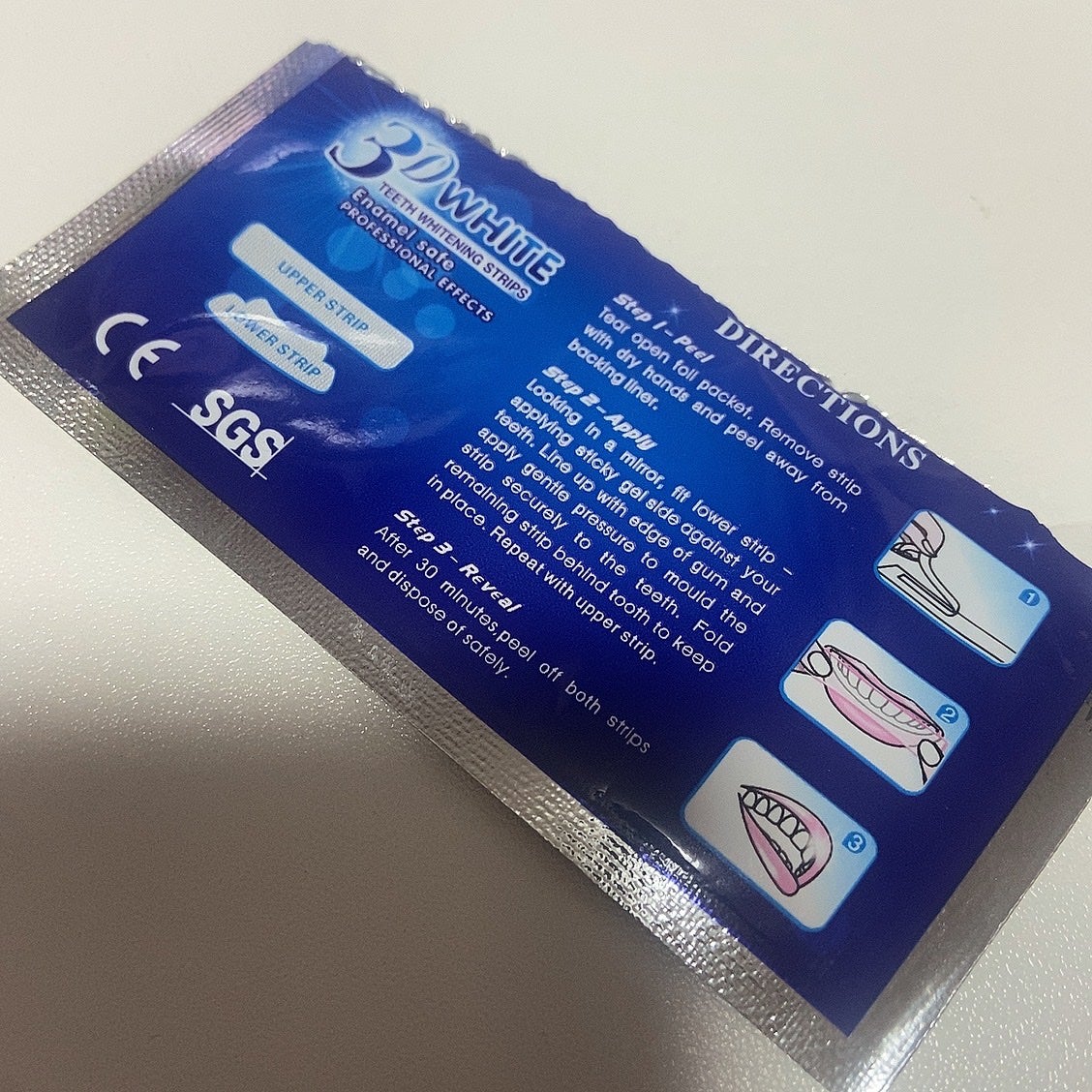 ハル on LIPS 「2回目!30分ライトも併用して使用しました!下の歯に貼ったテー..」(2枚目)