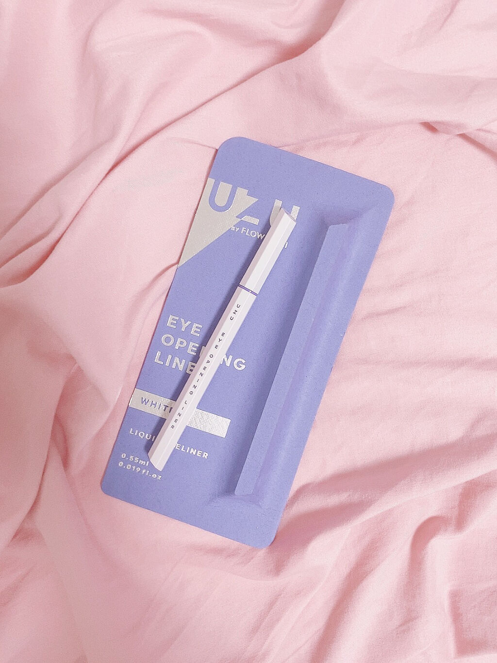 EYE OPENING LINER/UZU BY FLOWFUSHI/リキッドアイライナーを使ったクチコミ（1枚目）