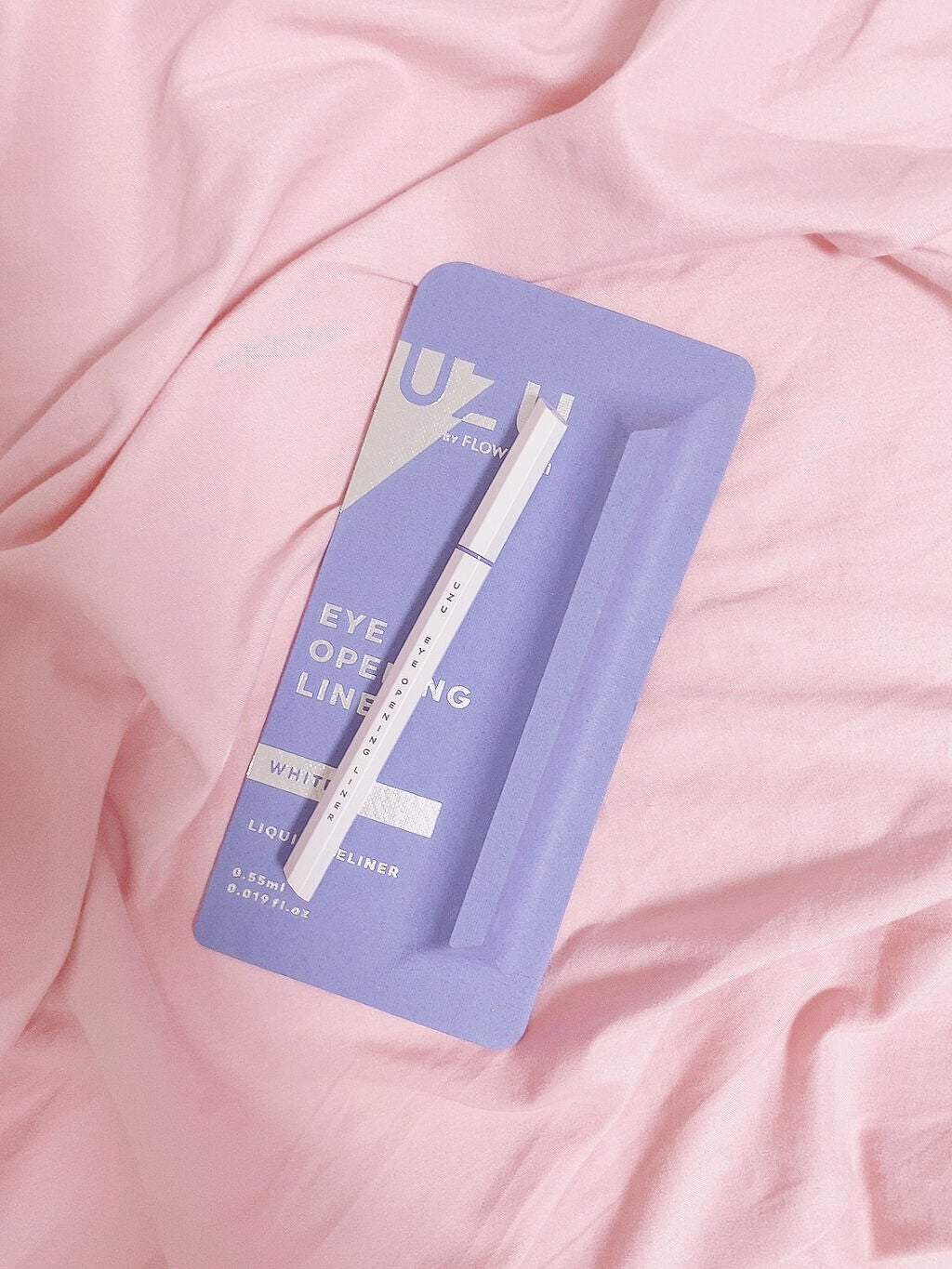 EYE OPENING LINER/UZU BY FLOWFUSHI/リキッドアイライナーを使ったクチコミ(1枚目)