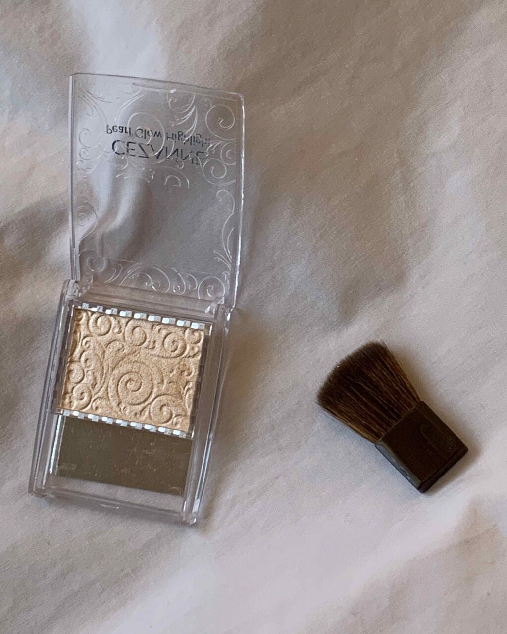 パールグロウハイライト/CEZANNE/パウダーハイライトを使ったクチコミ(2枚目)