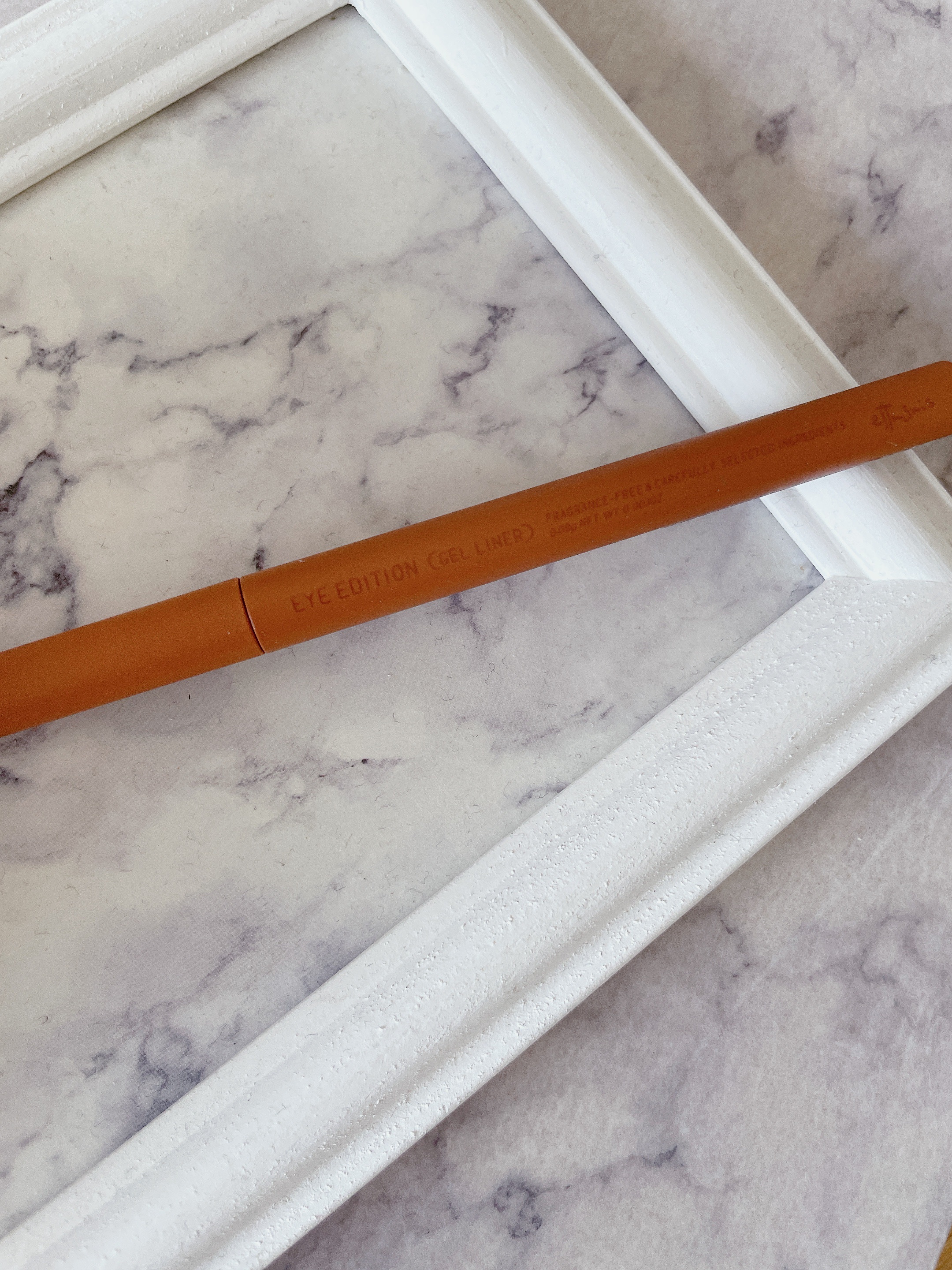 エテュセ ラスティング ジェルライナー 04 オレンジブラウン/ettusais/ジェルアイライナーを使ったクチコミ（1枚目）