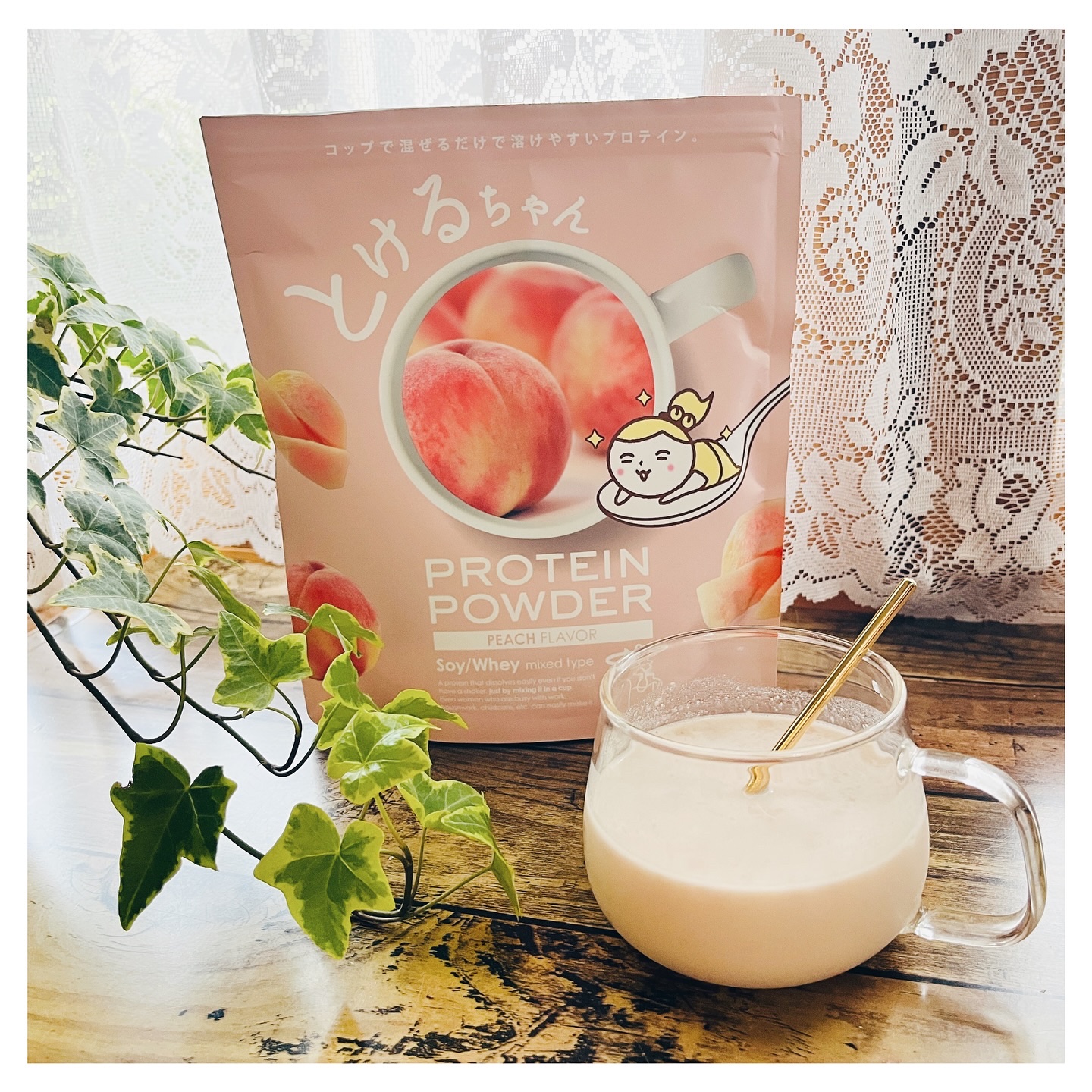 とけるちゃん PROTEIN POWER /OriginTree/ソイプロテインを使ったクチコミ（1枚目）