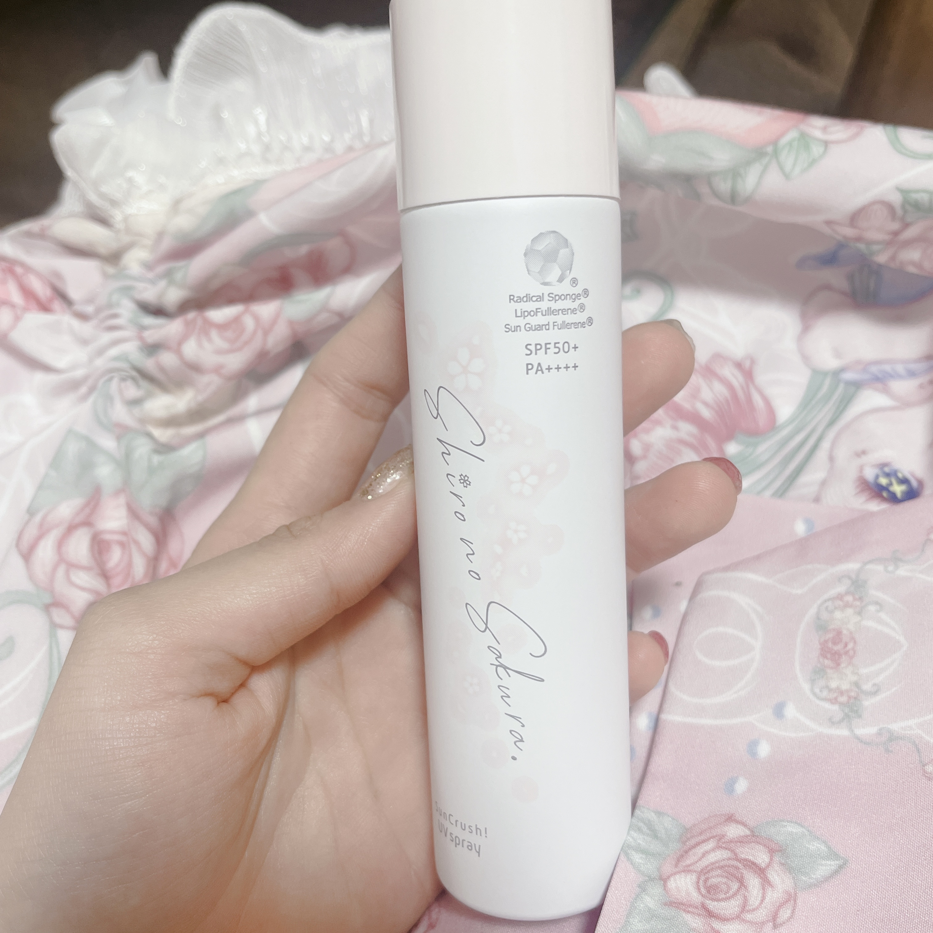 Sun Crush！UV spray ~透百合~/Shiro no Sakura./日焼け止めミスト・スプレーを使ったクチコミ（1枚目）