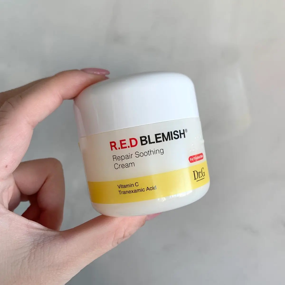 レッドブレミッシュ リペアスージングクリーム/Dr.G/フェイスクリームを使ったクチコミ（1枚目）