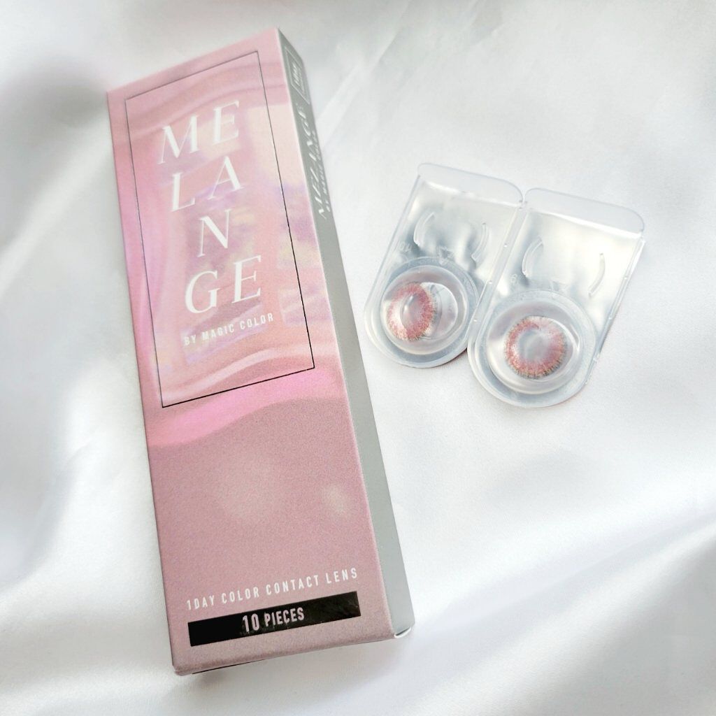 MELANGE　1day/MELANGE BY MAGICCOLOR/ワンデー（１DAY）カラコンを使ったクチコミ（2枚目）