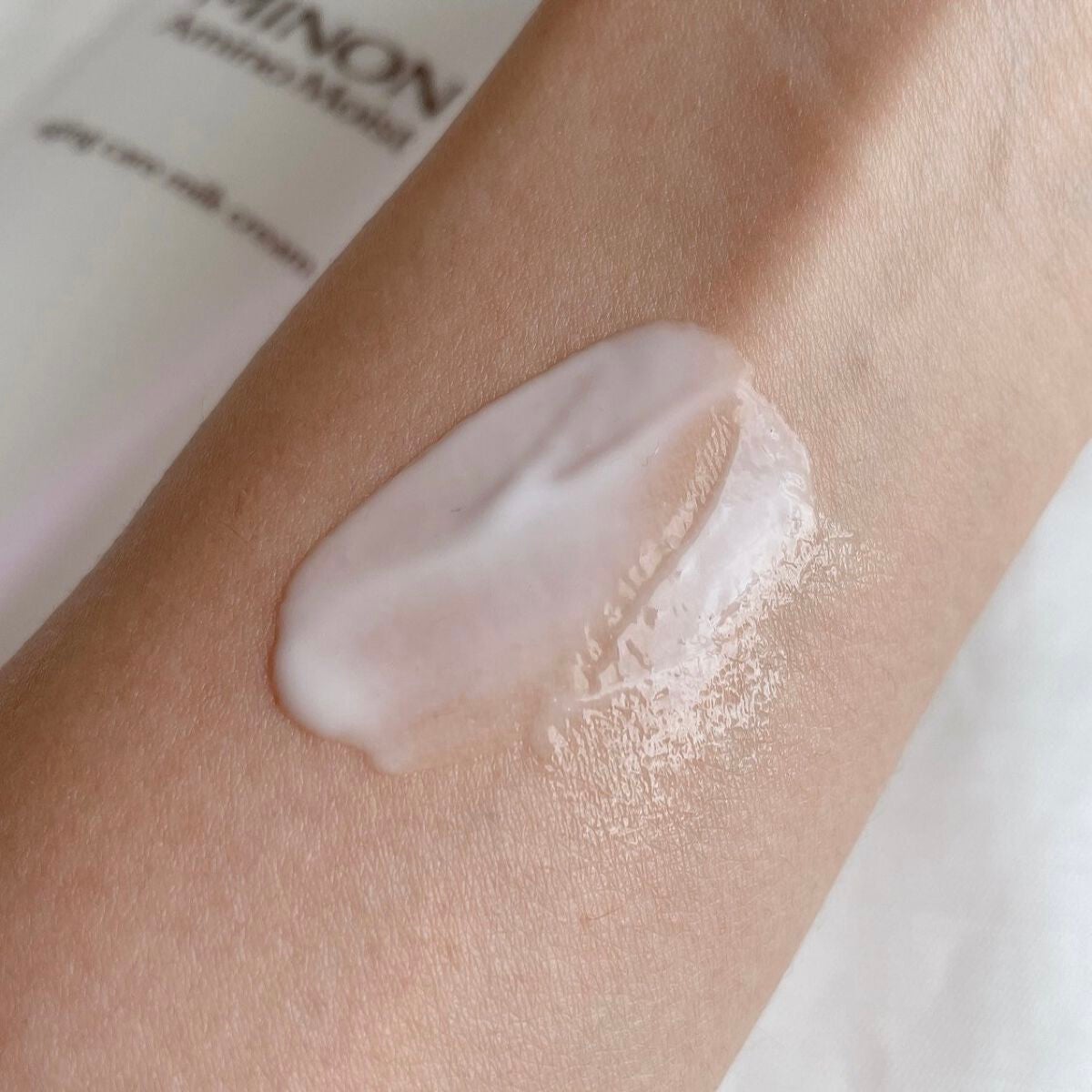 アミノモイスト エイジングケア ミルククリーム/ミノン/フェイスクリームを使ったクチコミ(4枚目)