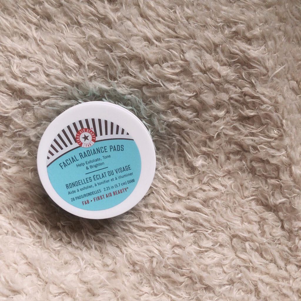 FACIAL RADIANCE PADS/First Aid Beauty/化粧水を使ったクチコミ（1枚目）