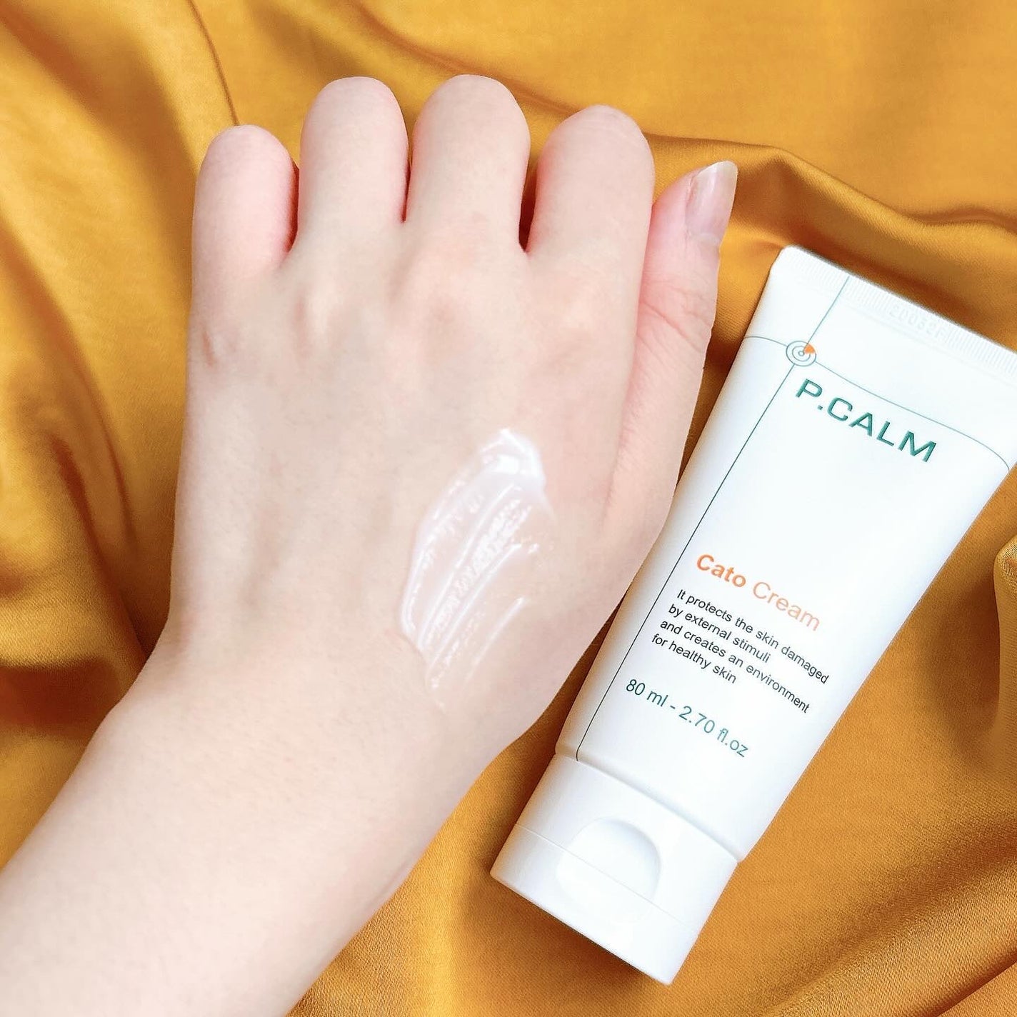 カトクリーム/P.CALM/フェイスクリームを使ったクチコミ(4枚目)