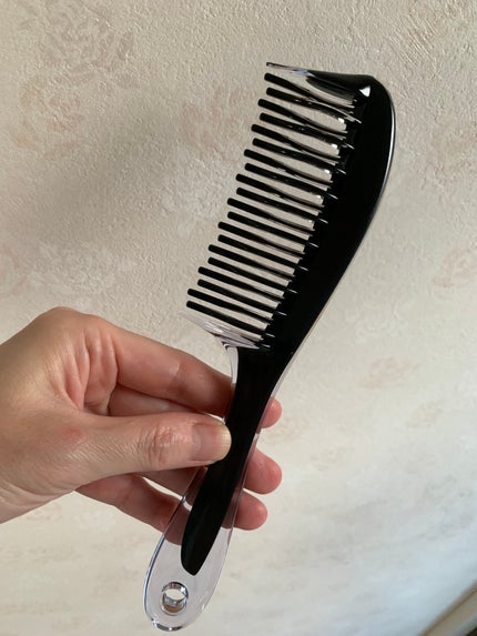 絡まりやすい髪のスタイリングにヘアコーム/DAISO/ヘアコームを使ったクチコミ(4枚目)