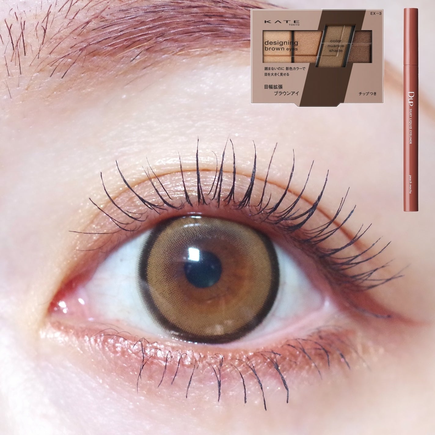 デザイニングブラウンアイズ/KATE/アイシャドウパレットを使ったクチコミ(1枚目)