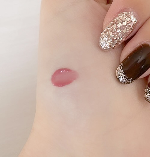 ジューシーラスティングティント 33 ベアバイン(BARE VINE)/rom&nd/リップティントを使ったクチコミ（3枚目）