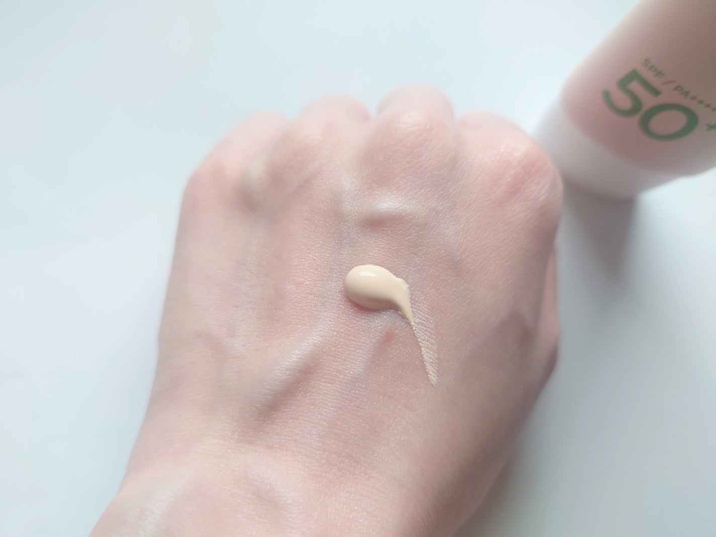 ファンデフリー サンクリーム/manyo/日焼け止めクリームを使ったクチコミ(4枚目)