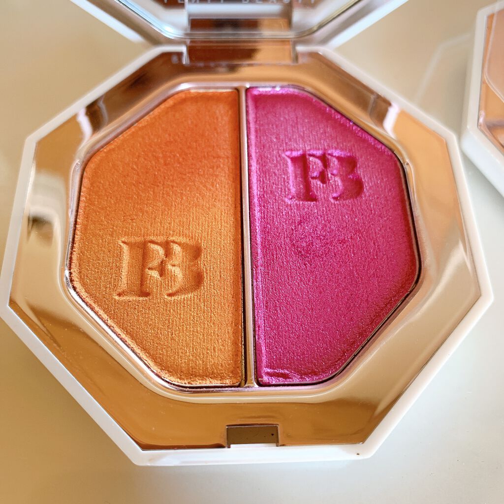 KILLAWATT FREESTYLE HIGHLIGHTER DUO/FENTY BEAUTY BY RIHANNA/パウダーハイライトを使ったクチコミ（2枚目）