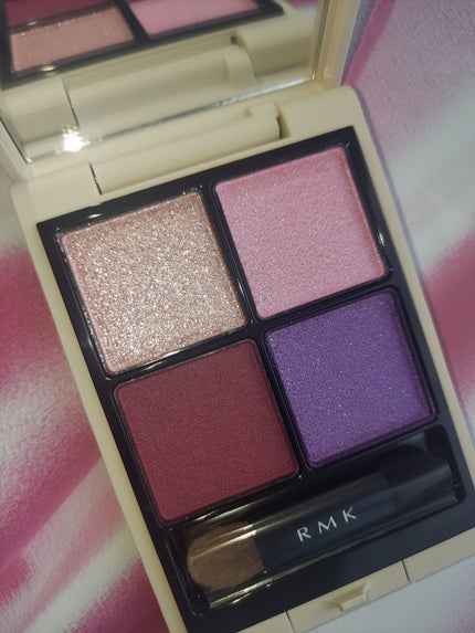 RMK シンクロマティック アイシャドウパレット/RMK/アイシャドウパレットを使ったクチコミ(2枚目)