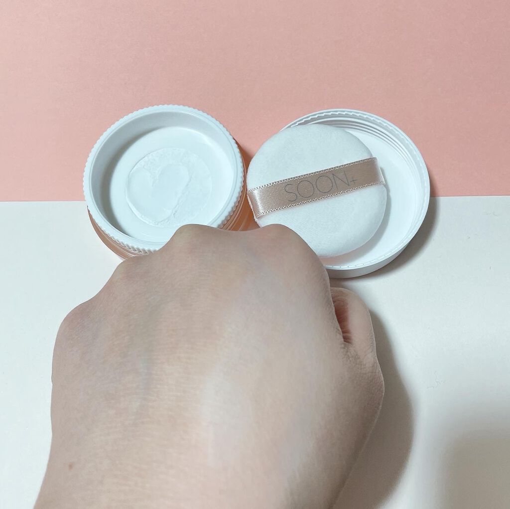 SOON+ プロバイオティクスミューンパウダー/soon+/ルースパウダーを使ったクチコミ(3枚目)