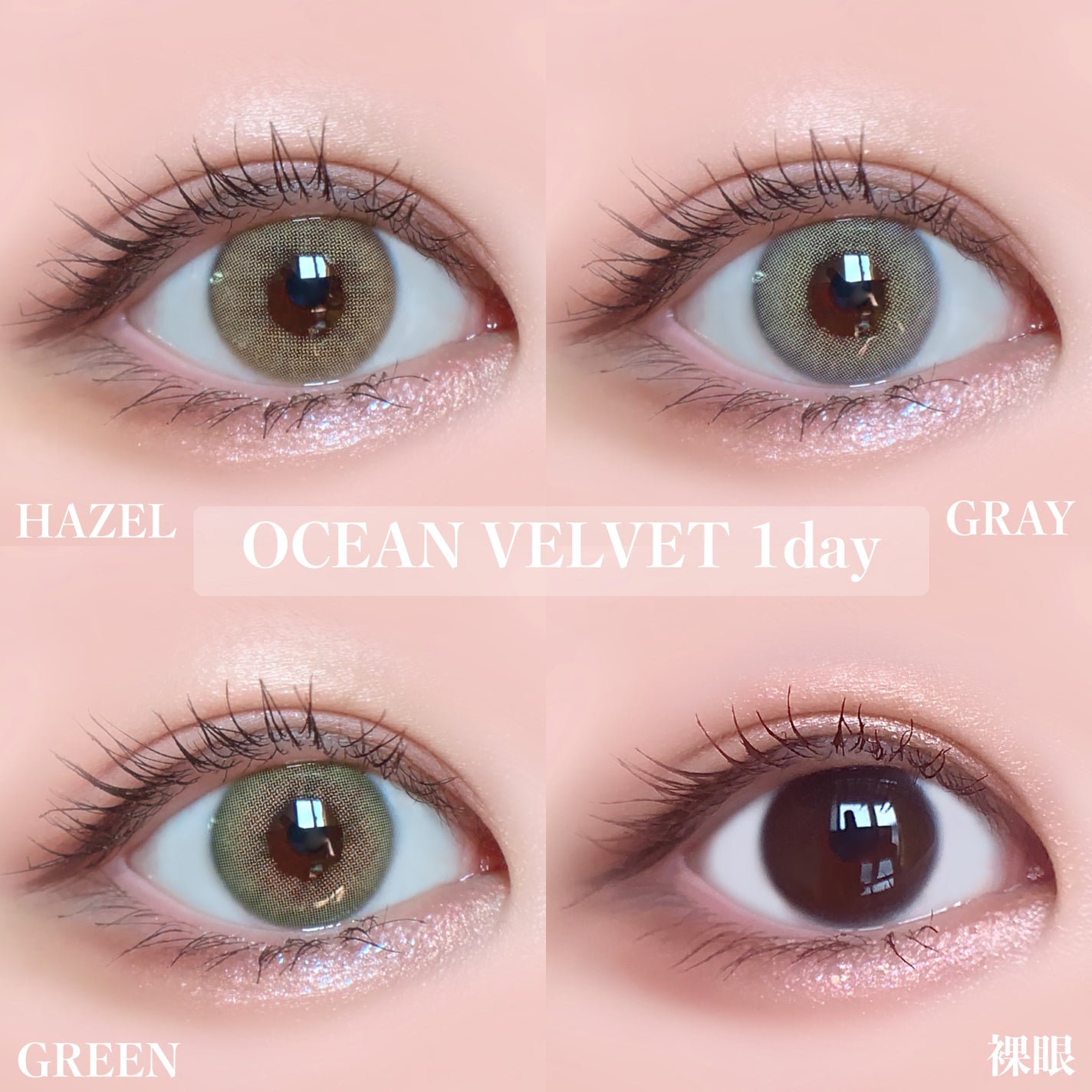 オーシャンベルベット 1day/OLENS/カラーコンタクトレンズを使ったクチコミ(6枚目)