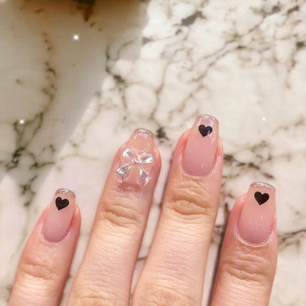 ネイルシール/SHEIN/ネイルシールを使ったクチコミ(4枚目)