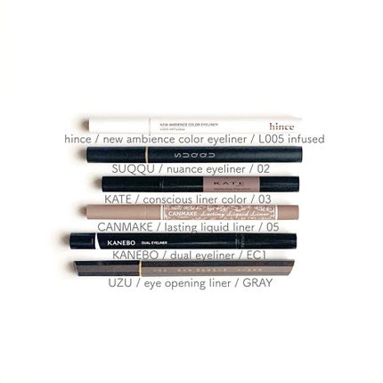 ラスティングリキッドライナー/キャンメイク/リキッドアイライナーを使ったクチコミ(2枚目)