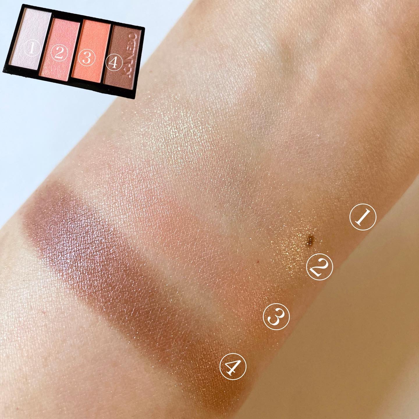 カラードシャドウ/KANEBO/アイシャドウパレットを使ったクチコミ（3枚目）