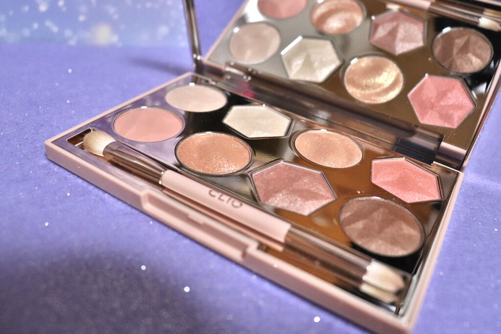 プリズム エアー アイ パレット/CLIO/アイシャドウパレットを使ったクチコミ（2枚目）