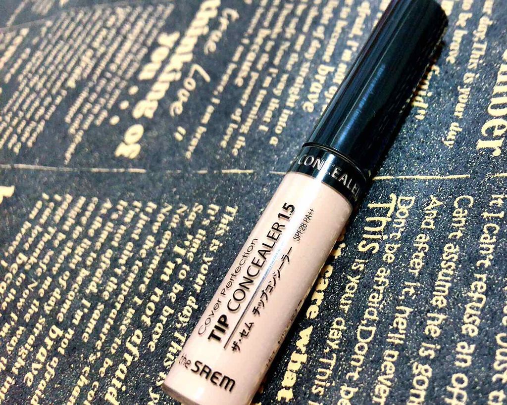 カバーパーフェクション チップコンシーラー/the SAEM/リキッドコンシーラーを使ったクチコミ(1枚目)