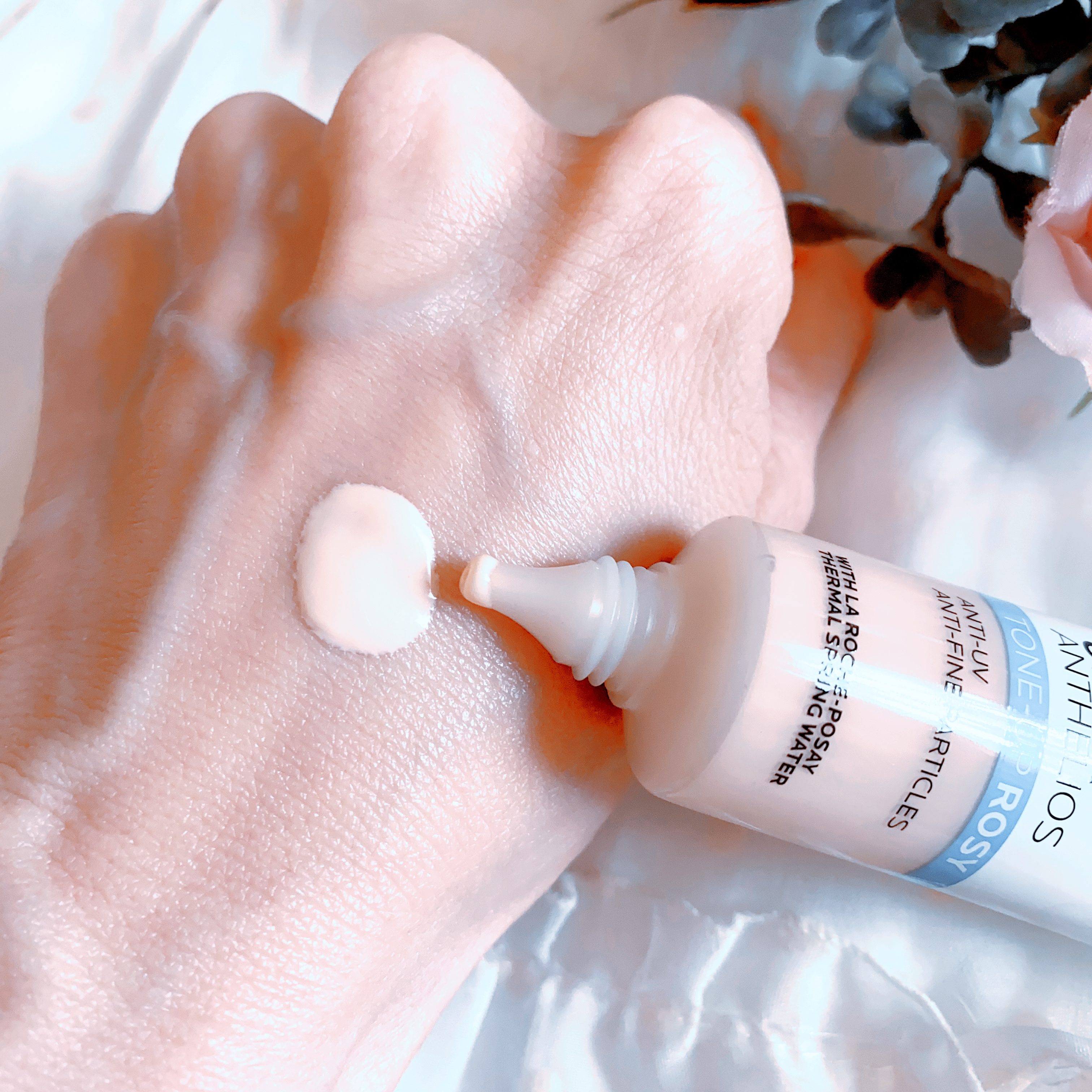 UVイデア XL プロテクショントーンアップ ローズ/ラ ロッシュ ポゼ/日焼け止めクリームを使ったクチコミ（2枚目）