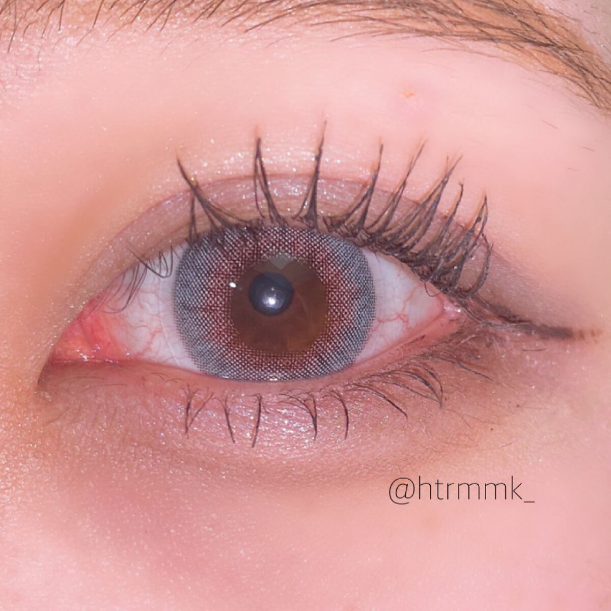 ジーヴル トーキョー スパークル/GIVRE TOKYO/カラーコンタクトレンズを使ったクチコミ（2枚目）