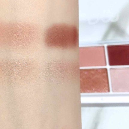 THE アイパレR/b idol/アイシャドウパレットを使ったクチコミ(4枚目)