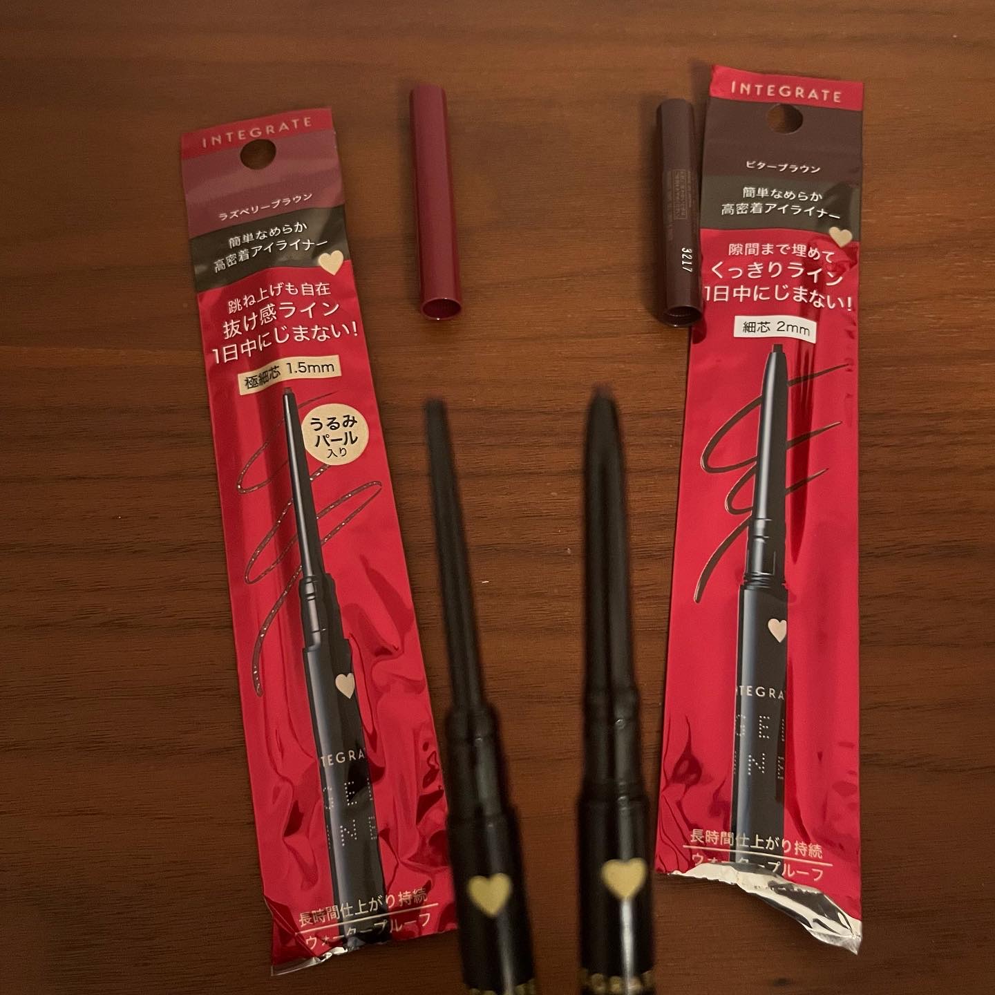 スナイプジェルライナー BR620/インテグレート/ジェルアイライナーを使ったクチコミ（2枚目）