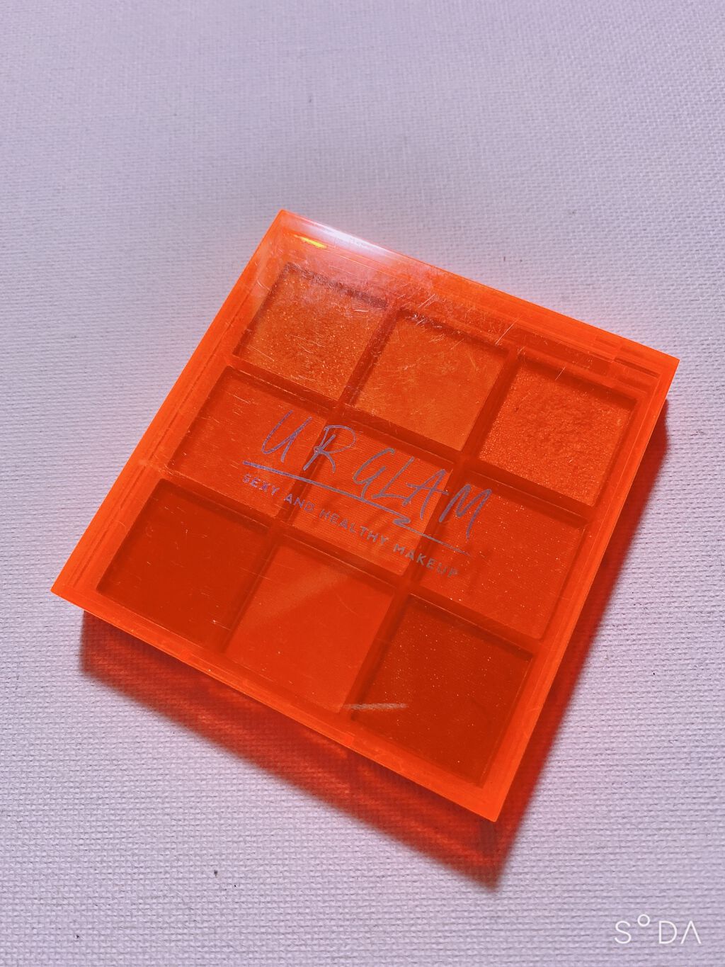 UR GLAM BLOOMING EYE COLOR PALETTE/U R GLAM/アイシャドウパレットを使ったクチコミ(1枚目)