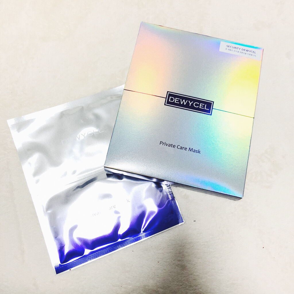 デュイセル プライベートケアマスク/DEWYCEL/シートマスク・パックを使ったクチコミ（1枚目）
