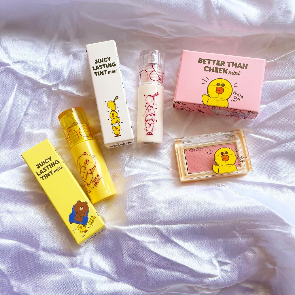 LINE FRIENDS EDITION/rom&nd/メイクアップキットを使ったクチコミ（1枚目）