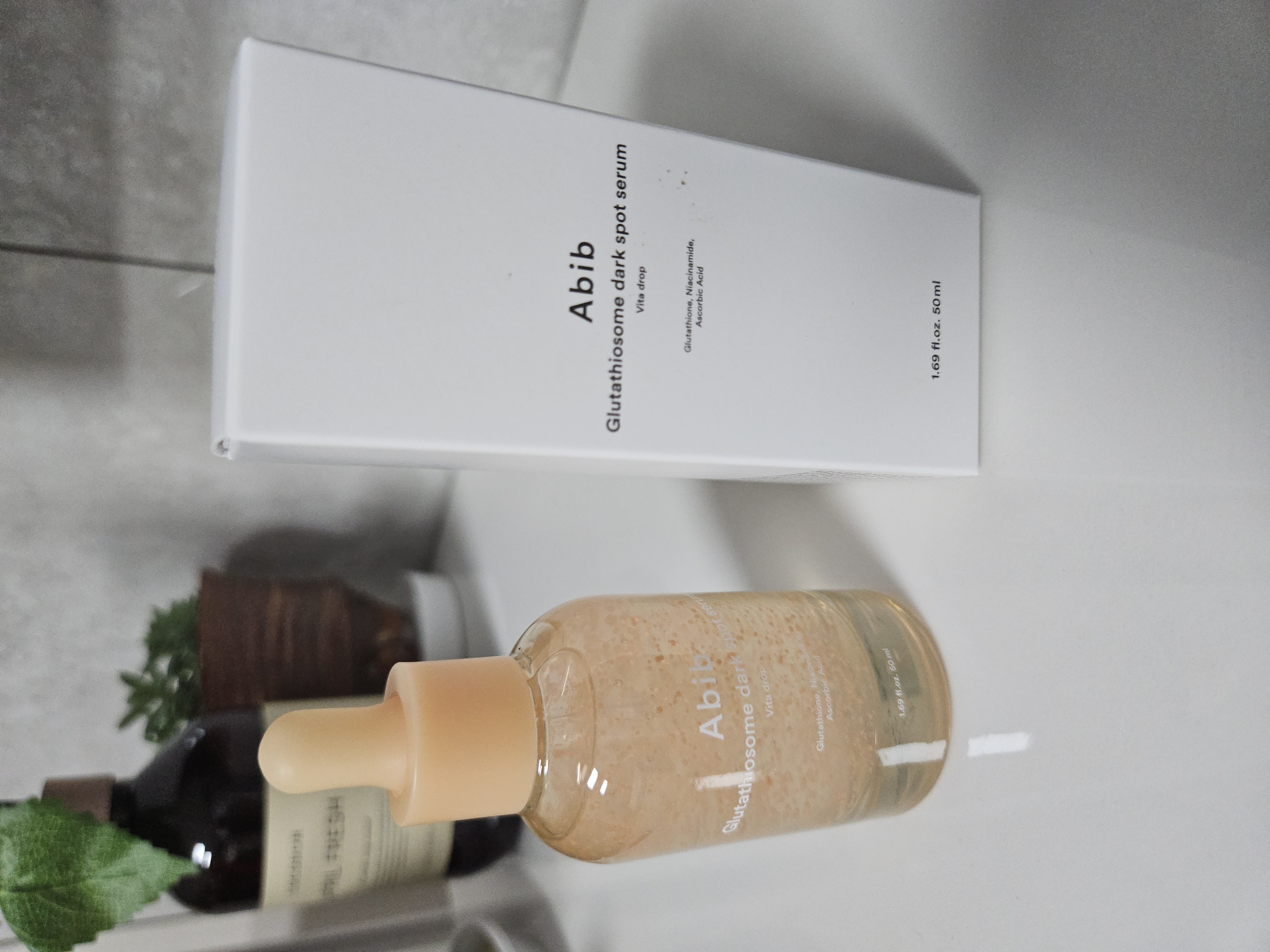 グルタチオンソームダークスポットセラムビタドロップ/Abib /美容液を使ったクチコミ（1枚目）
