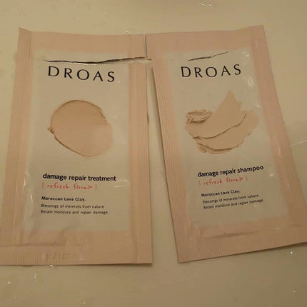 ダメージリペアシャンプー/トリートメント/DROAS/市販シャンプーを使ったクチコミ(1枚目)