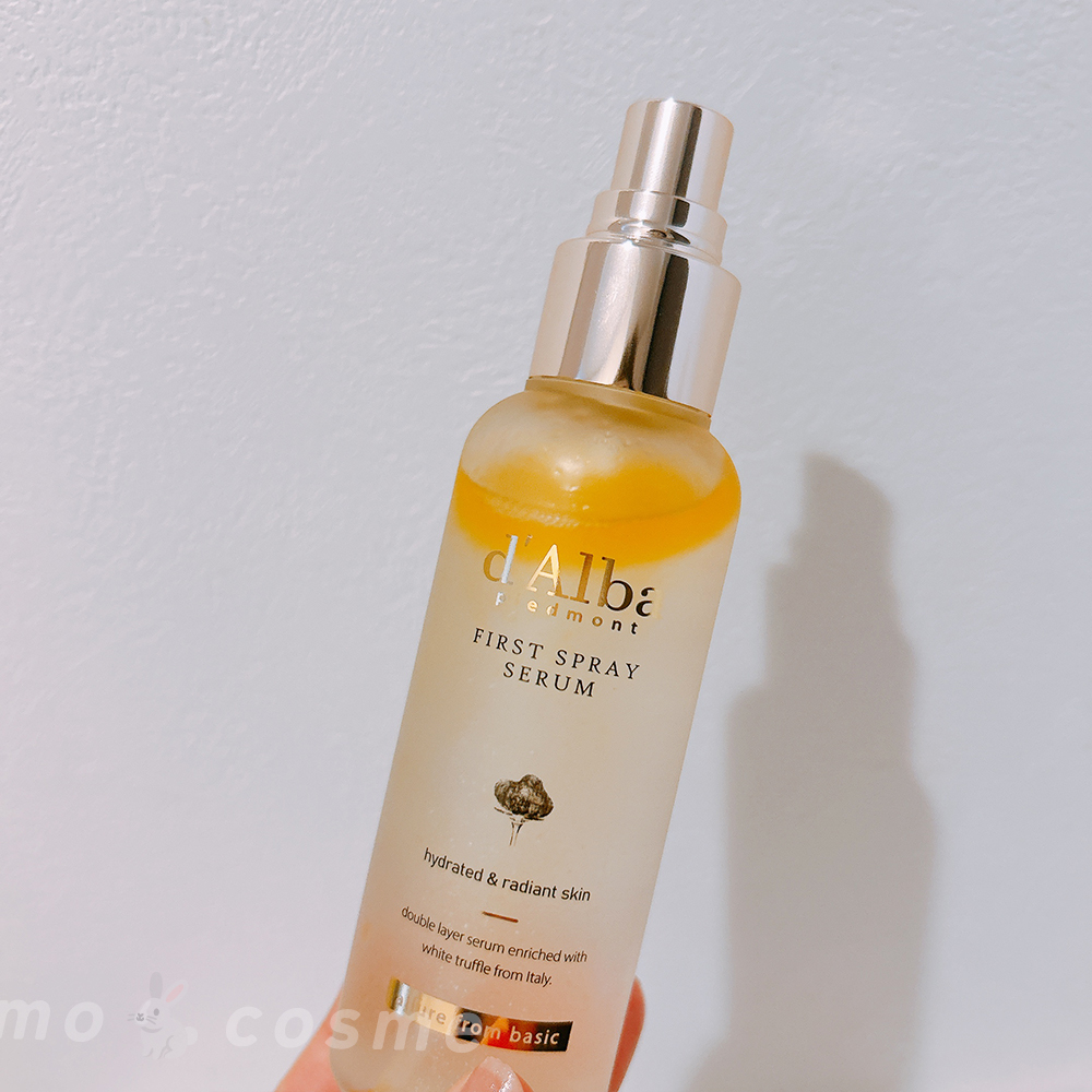 ダルバ ホワイトトリュフファーストスプレーセラム/ダルバ/ミスト状化粧水を使ったクチコミ（1枚目）