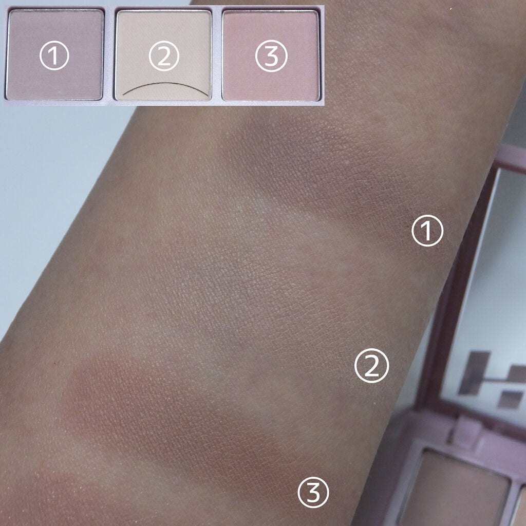 マイフェイブムードアイパレット 9カラー/HOLIKA HOLIKA/アイシャドウパレットを使ったクチコミ(4枚目)