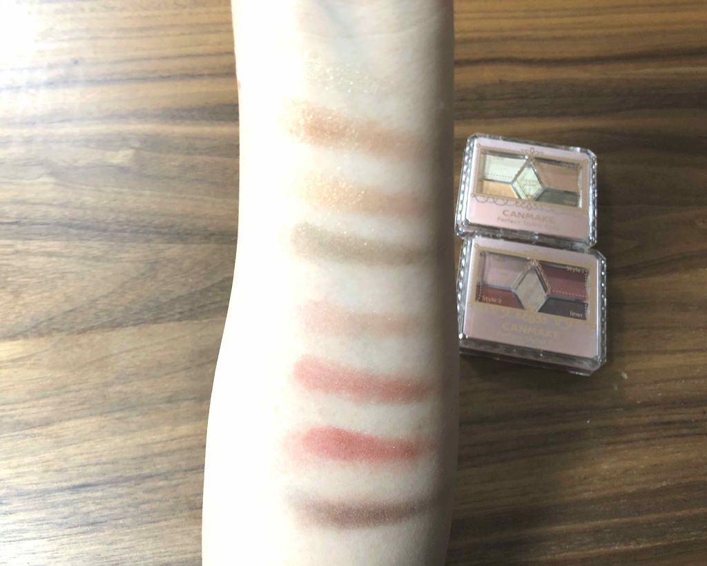 【旧品】パーフェクトスタイリストアイズ/キャンメイク/アイシャドウパレットを使ったクチコミ(3枚目)