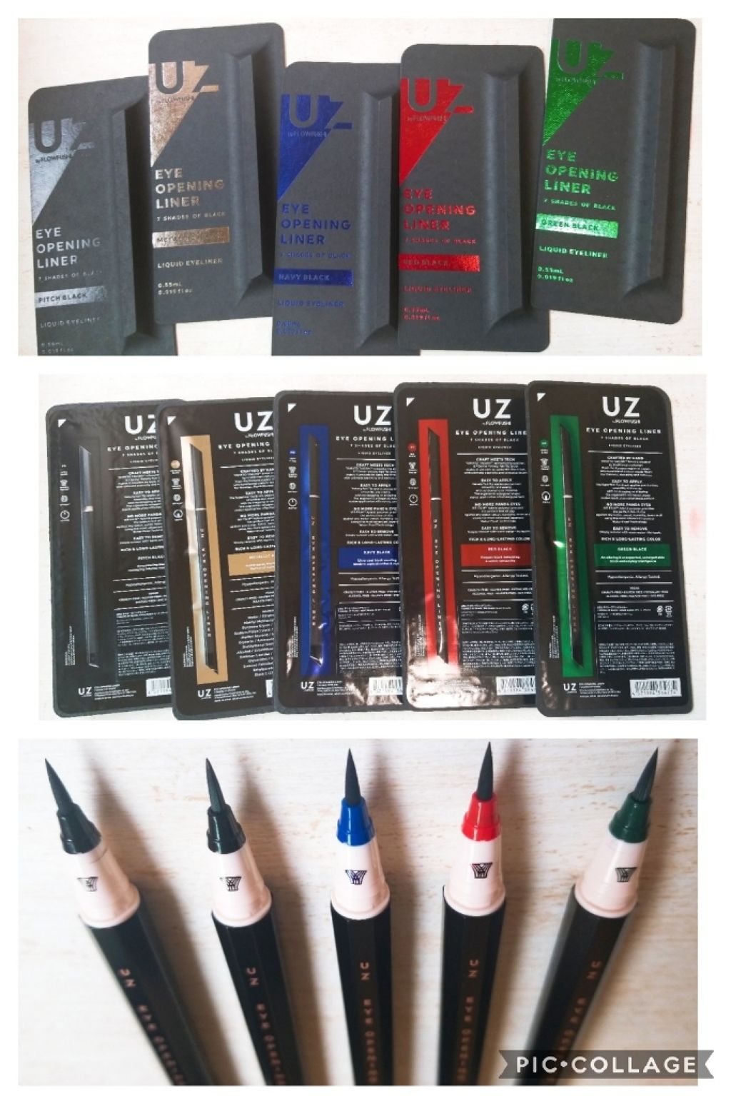 EYE OPENING LINER/UZU BY FLOWFUSHI/リキッドアイライナーを使ったクチコミ(4枚目)