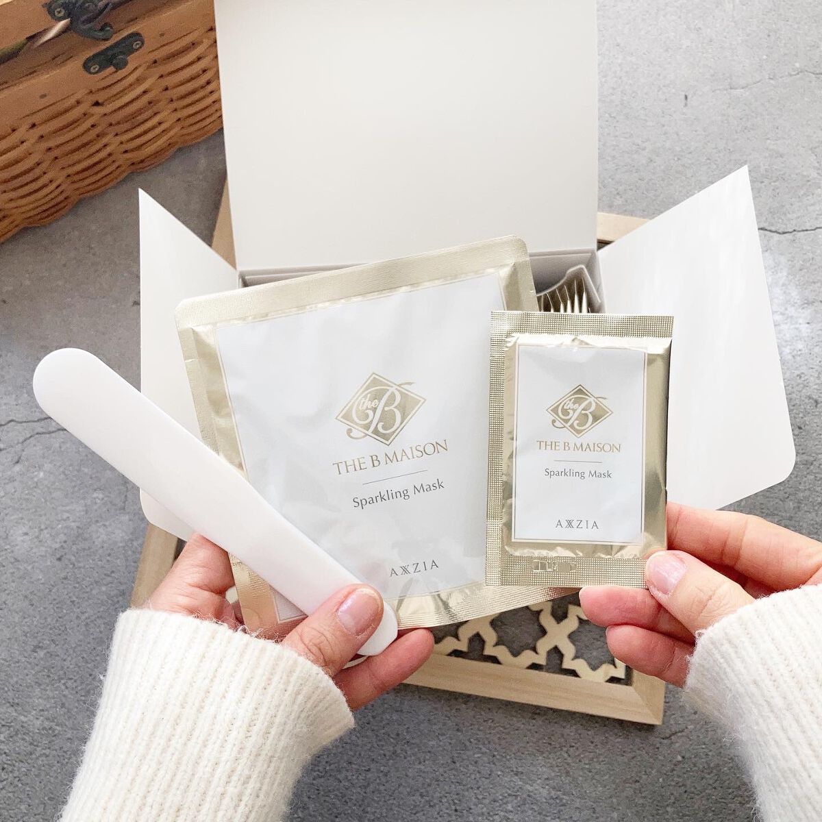  スパークリング マスク /ザ ビー メゾン/洗い流すパック・マスクを使ったクチコミ（1枚目）