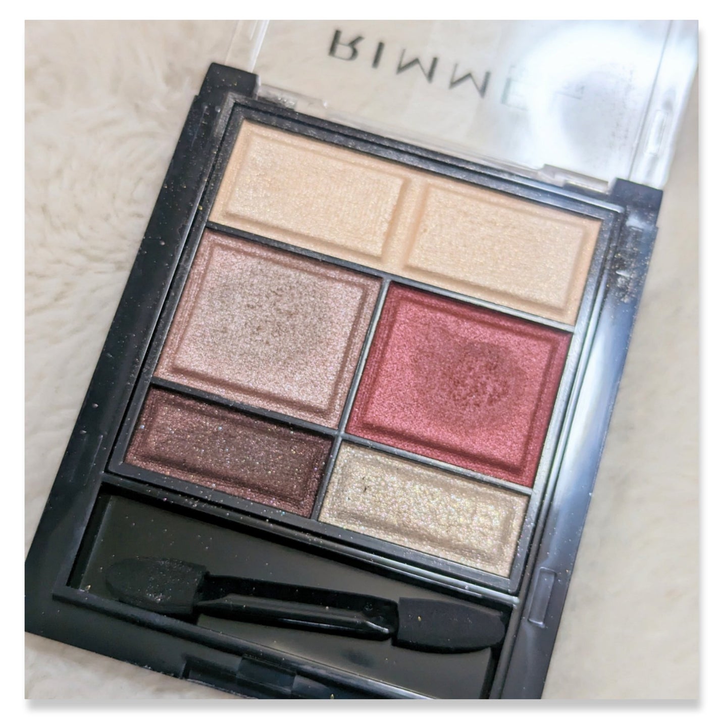 ワンダー スウィート アイシャドウ/リンメル ロンドン/アイシャドウパレットを使ったクチコミ(3枚目)