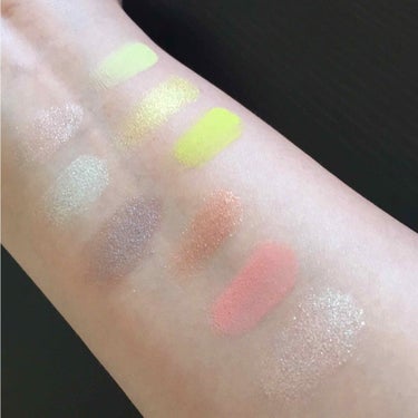 Neon Obsessions Pressed Pigment Palette/Huda Beauty/アイシャドウパレットを使ったクチコミ（3枚目）