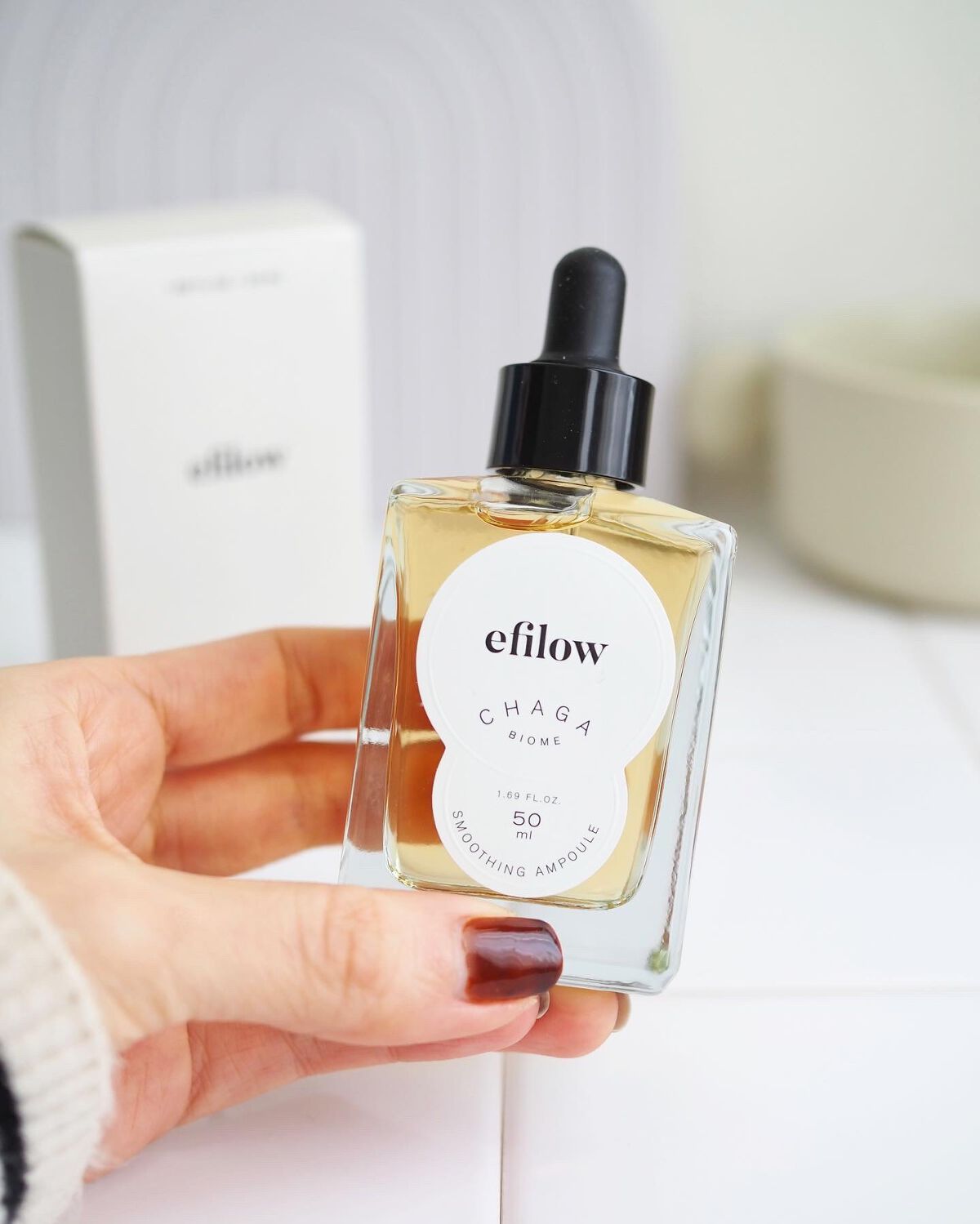 キメケア カバノアナタケバイオームアンプル/efilow/美容液を使ったクチコミ（2枚目）