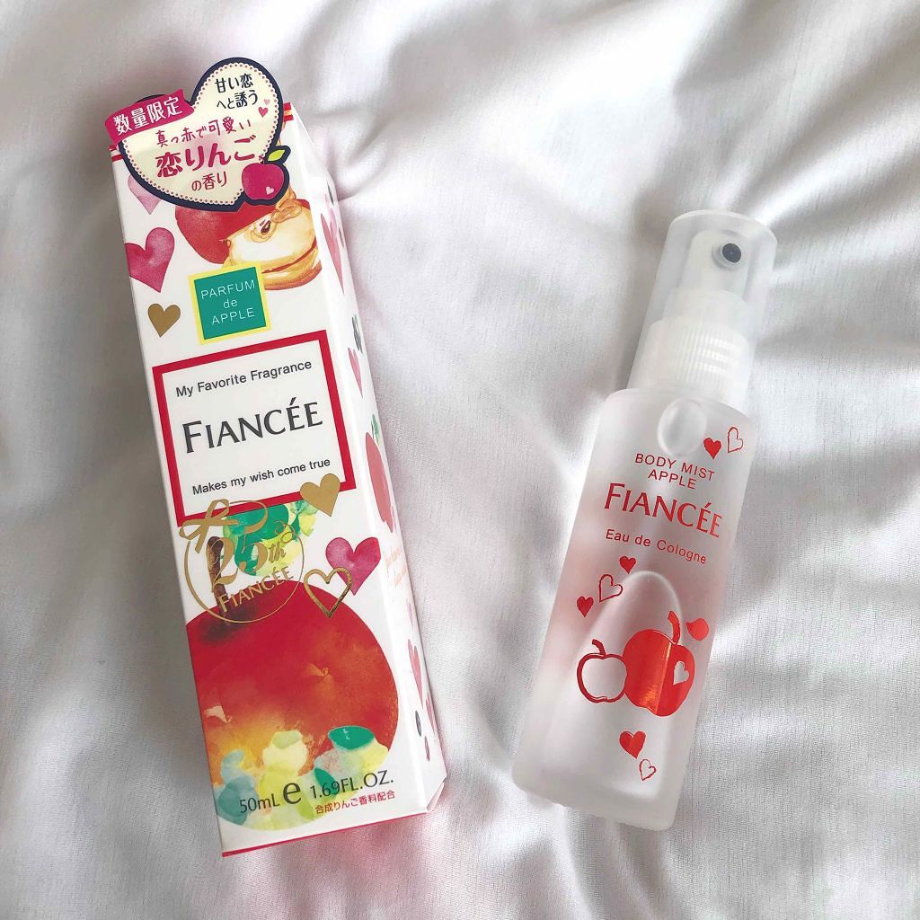 ボディミスト 恋りんごの香り/フィアンセ/香水(レディース)を使ったクチコミ(2枚目)