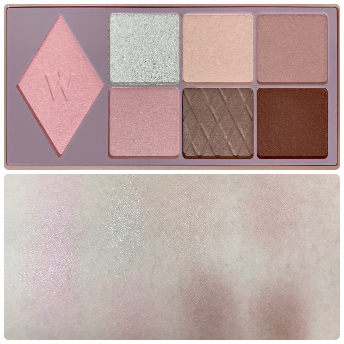 ウォンジョンヨ Ｗ デイリームードアップパレット /Wonjungyo/アイシャドウパレットを使ったクチコミ（3枚目）