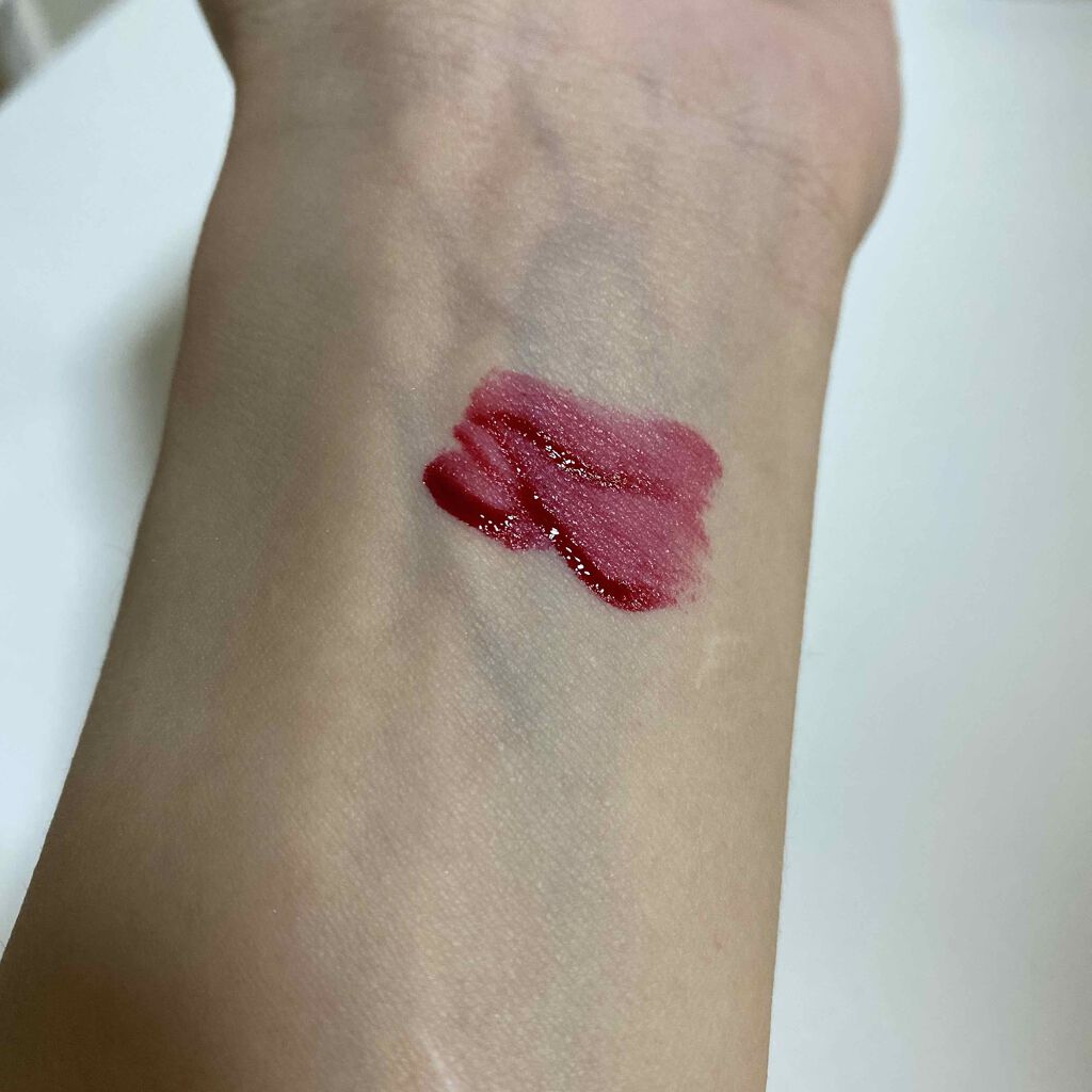 Bling Cat Jelly Tint/TONYMOLY/口紅を使ったクチコミ(2枚目)