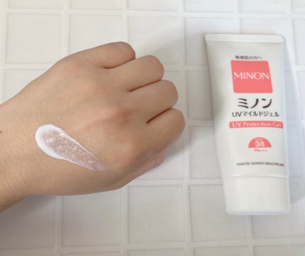 ミノンUVマイルドジェル/ミノン/日焼け止めジェルを使ったクチコミ(6枚目)
