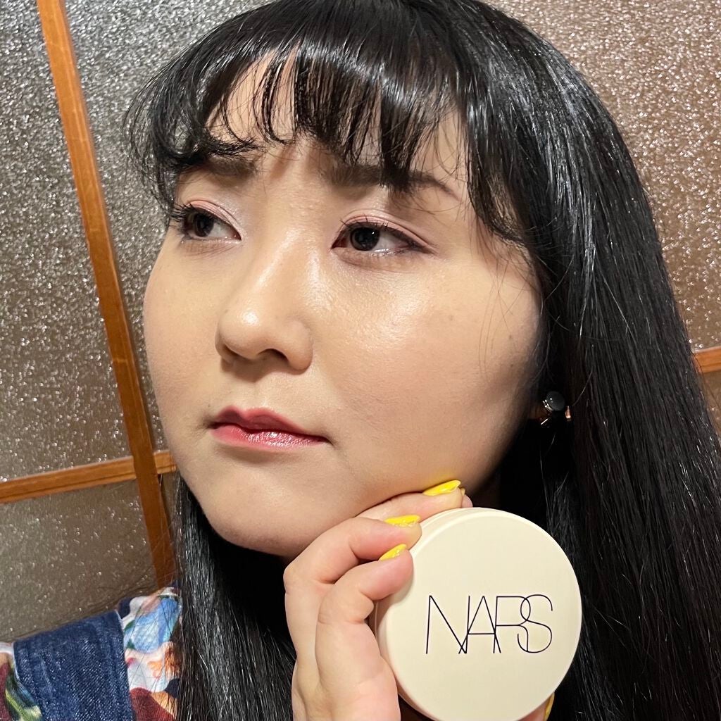 ピュアラディアントプロテクション アクアティックグロー クッションファンデーション SPF50+/PA+++/NARS/クッションファンデーションを使ったクチコミ(4枚目)