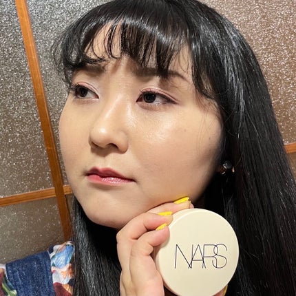 ピュアラディアントプロテクション アクアティックグロー クッションファンデーション SPF50+/PA+++/NARS/クッションファンデーションを使ったクチコミ(4枚目)